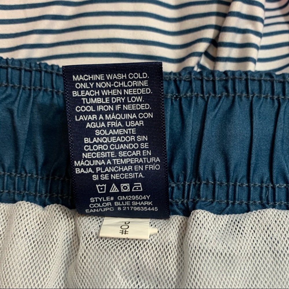 George Swim Trunks Set of 2 Red/White/Blue - Picture 5 of 11